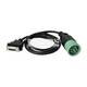 CÂBLE DE DIAGNOSTIC DEUTSCH 9 BROCHES TYPE 2 VERT